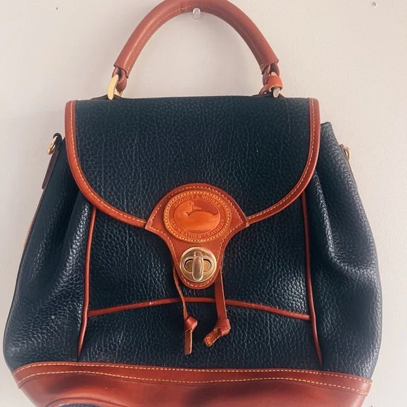 Vintage Dooney & Bourke Leather Bag - Picture 2 of 7